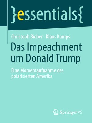 cover image of Das Impeachment um Donald Trump